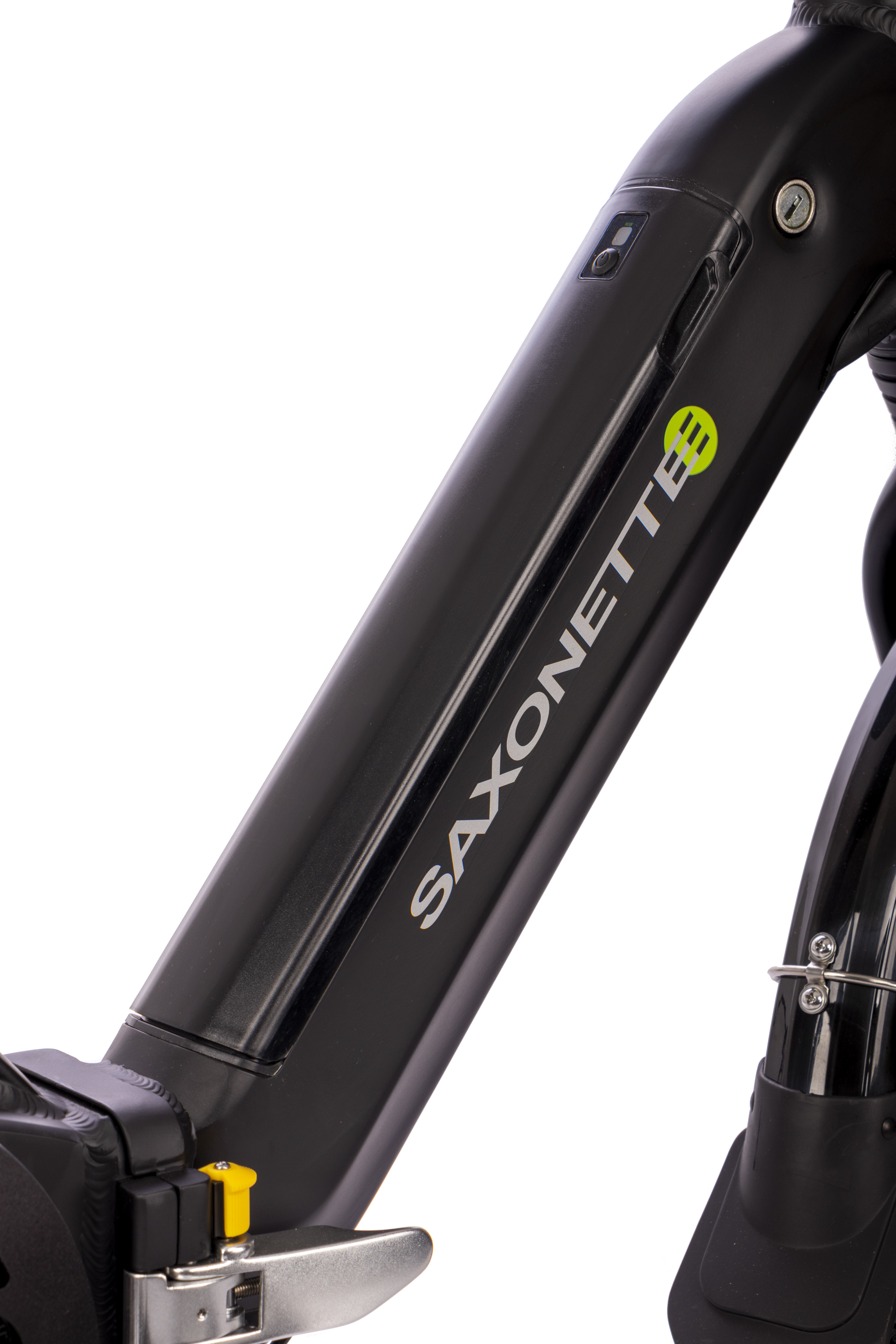SAXONETTE Compact Premium Plus E-Faltrad 2. Wahl neuwertig Wave 7 Gang Nabenschaltung schwarz matt