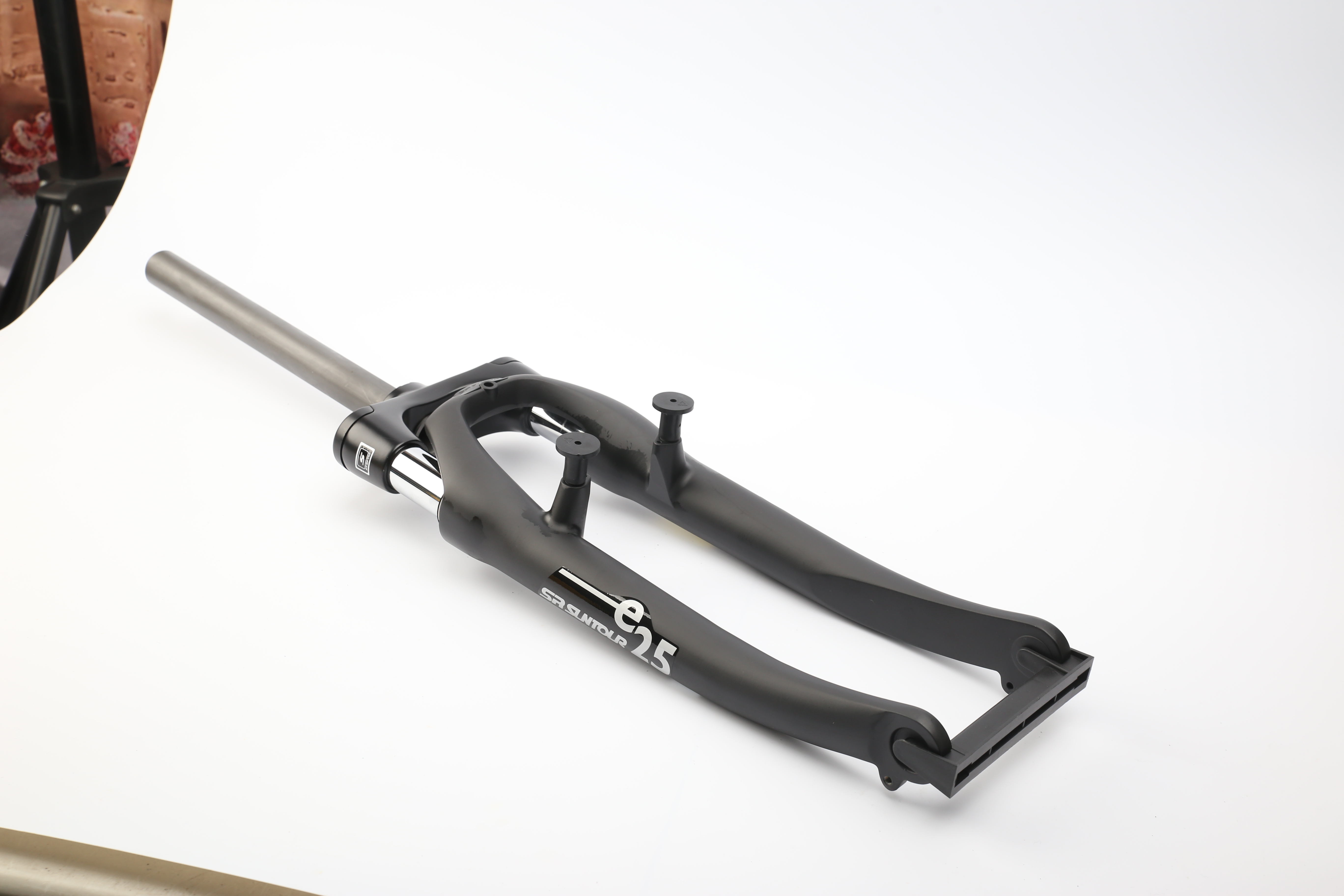 Gabel-FG Suntour CR85-E25, 26" black YS727, VBrake 700C 25,4*28,6*277mm A-Head